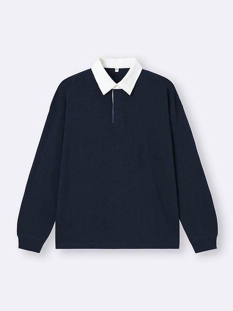 GUのラガーシャツ