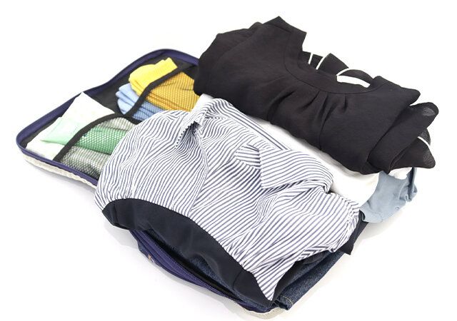 ディズニーパジャマパーティー圧縮収納ポーチ衣類収納