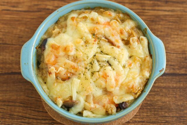 ドライパセリをふる。