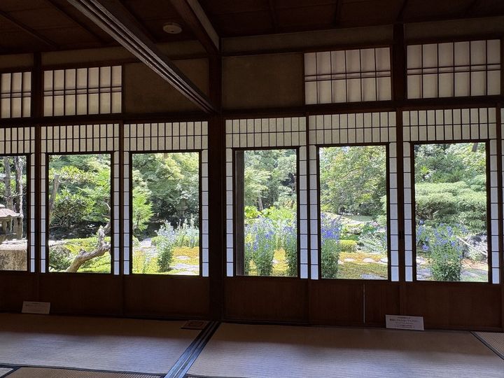 「旧三井家下鴨別邸」主屋1階座敷 2