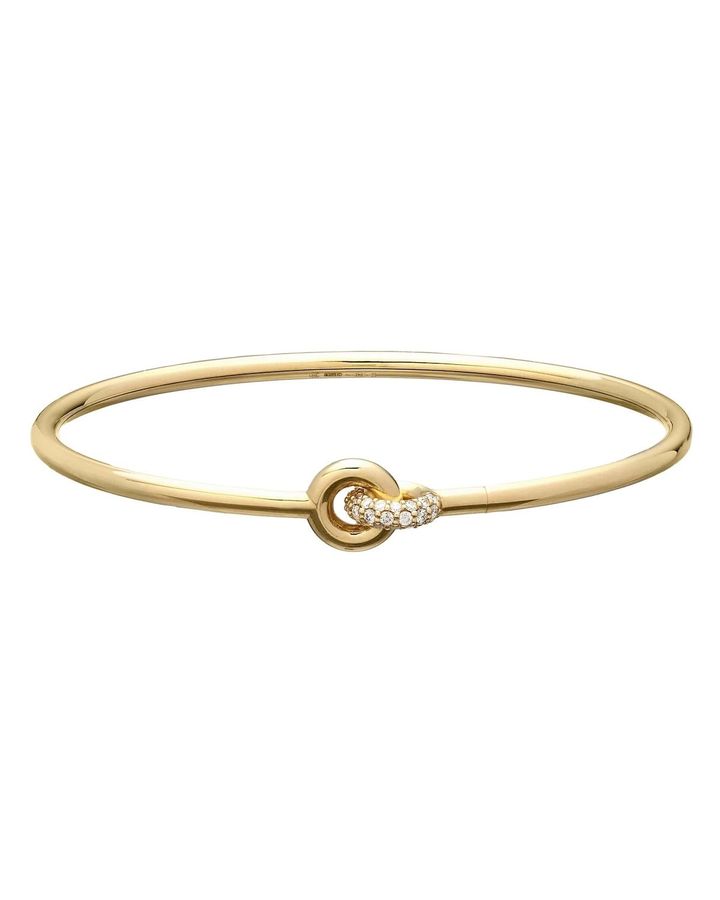 「ツイン ダイヤモンド」ブレスレット（18KYJ×ダイヤモンド）￥671,000