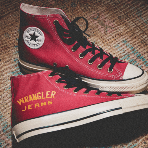 「これはデニムスニーカーの最高傑作」コンバース×ラングラーコラボはアメリカンで古着にもマッチ