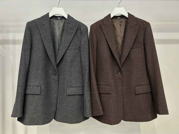 画像: 【ユニクロ：シー】ツイードテーラードジャケット各¥9,990 www.uniqlo.com