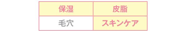 保湿 皮脂 スキンケア