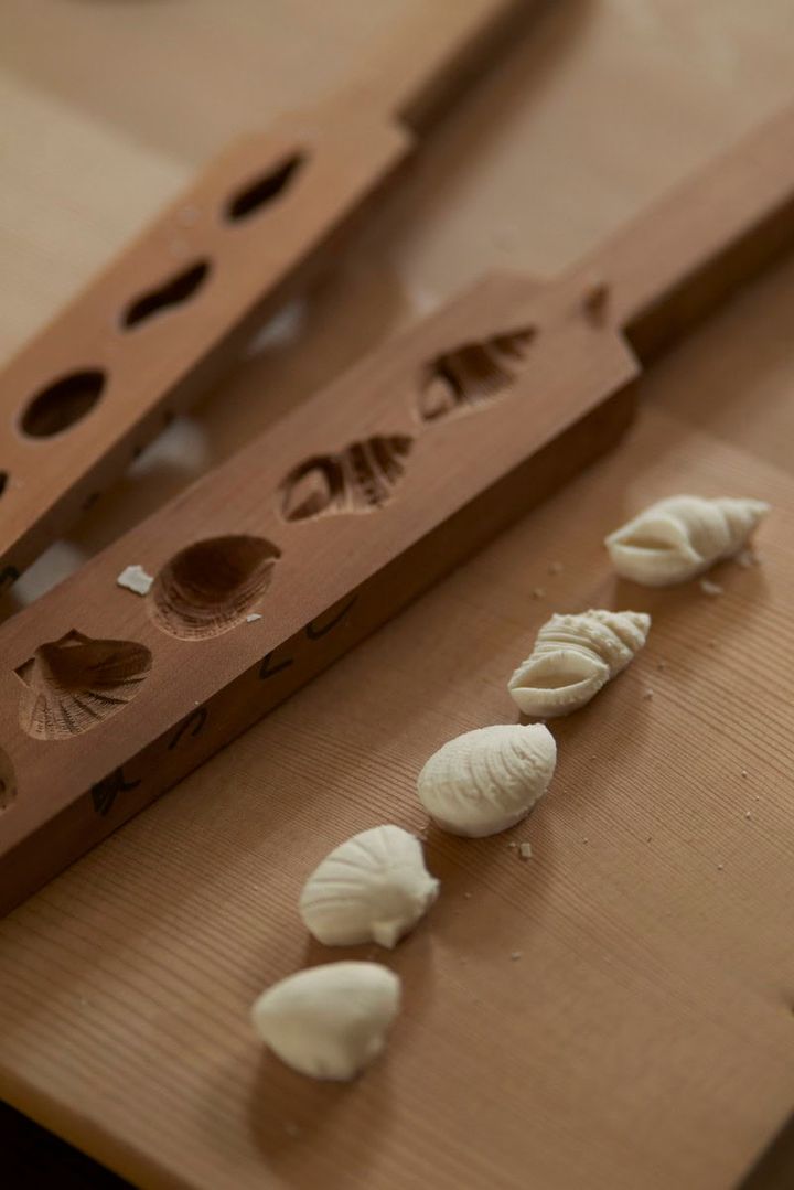 干菓子の作り方③型から出して完成！