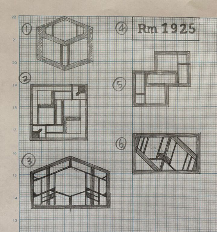 干菓子の型のデザイン画