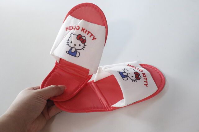 ダイソーの携帯用スリッパ KT スタンダード5