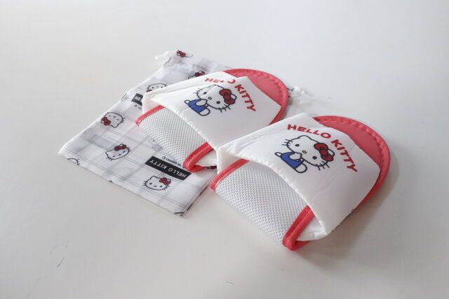 ダイソーの携帯用スリッパ KT スタンダード4