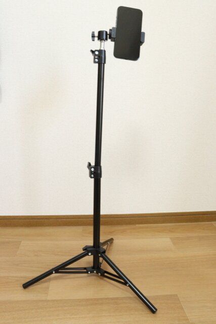 スチール製自立式一脚（1.2m） 全体図