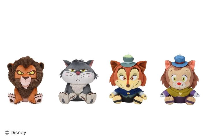 ナムコ「ディズニーキャラクター 赤いほっぺ ぬいぐるみ」