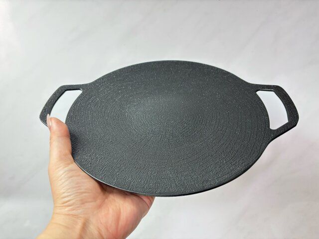 ダイソーのキャンプマルチグリドル（25cm）2