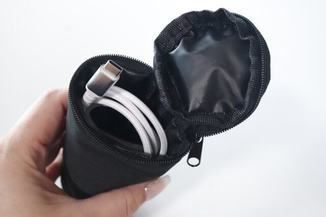 小物収納ケース（カラビナ付、管楽器マウス） 使用例