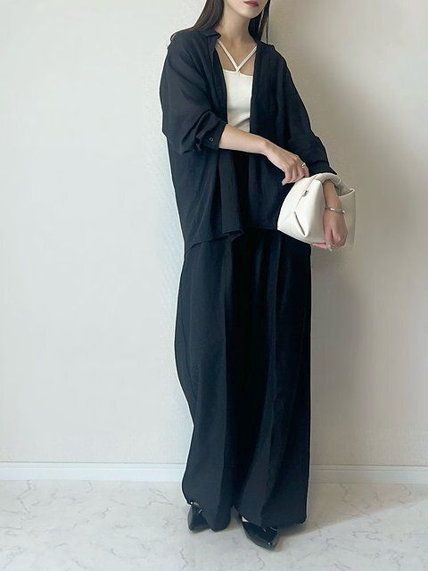 ブラックコーデ1