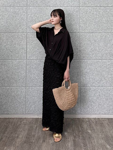 ブラックコーデ4