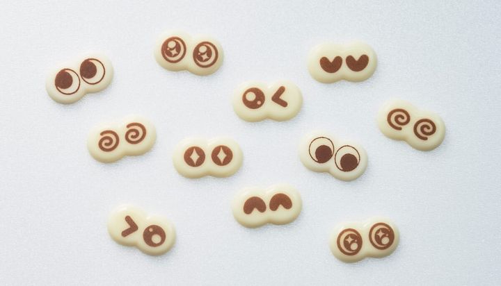 ポン・デ・チョコデビル チョコの目