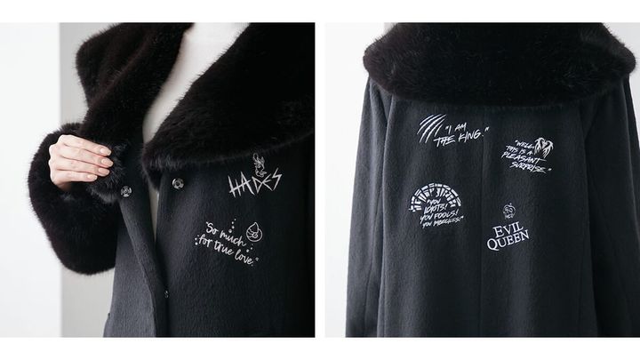 ボリュームファーコート「ヴィランズ」 デザインアップ