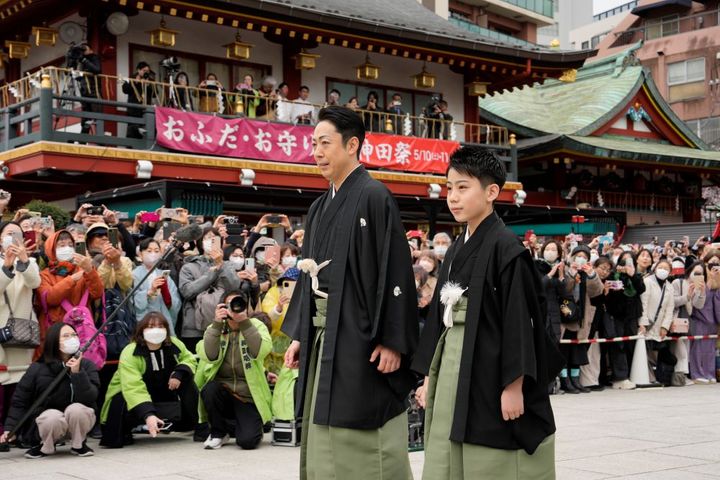 八代目菊五郎襲名披露お練り