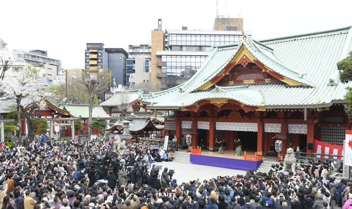 八代目菊五郎襲名お練り