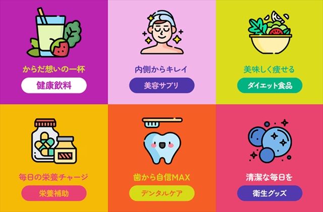 【Qoo10】「インナービューティー」特集ページ２