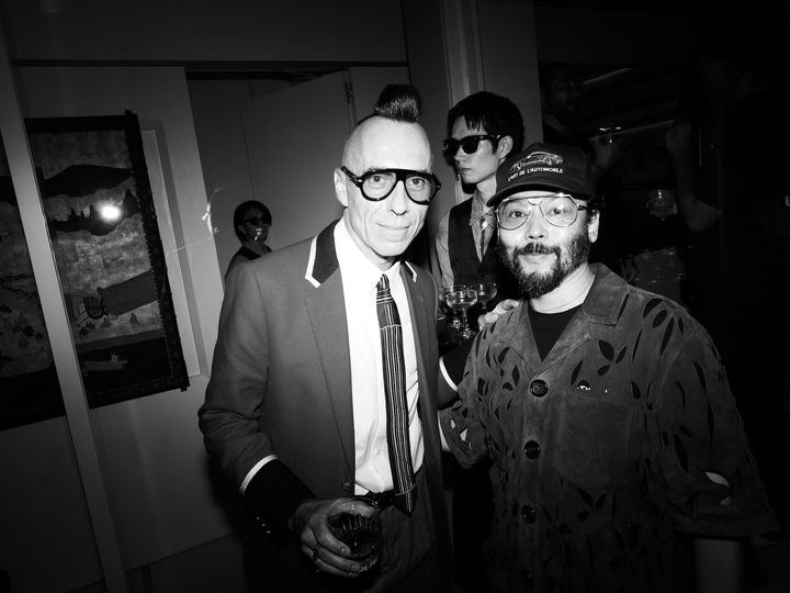 左からジェローム・マージュ、小木“POGGY”基史