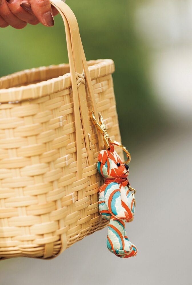 大分県の竹工芸作家・吉田草史さんの竹籠。