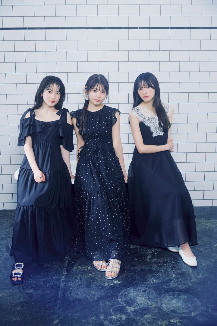 モノトーンワンピース