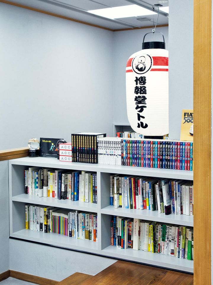 クリエイティブエージェンシー〈博報堂ケトル〉社内