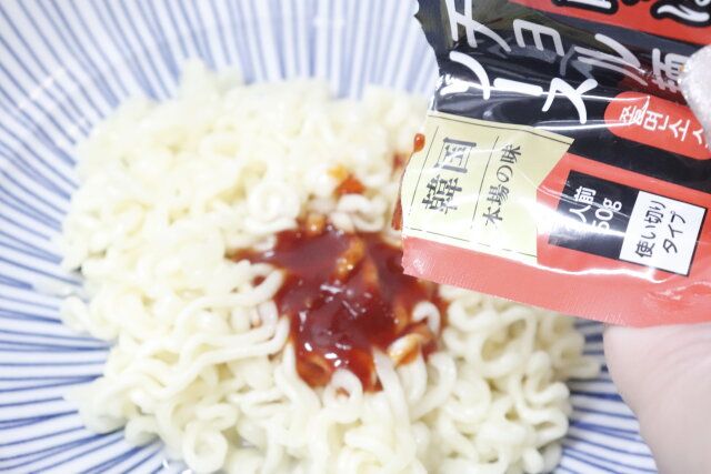 チョル麺ソース 和える