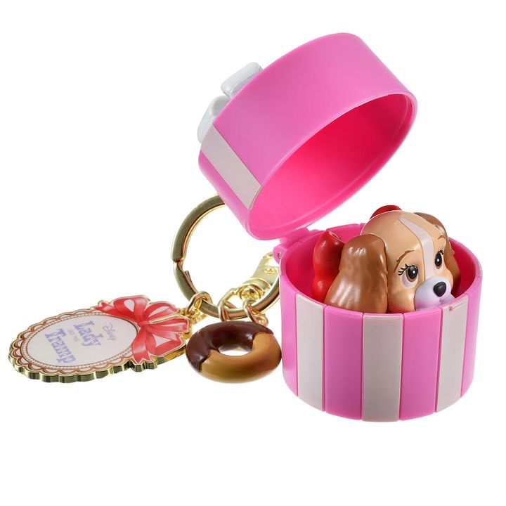 レディ キーホルダー・キーチェーン LADY AND THE TRAMP 70TH