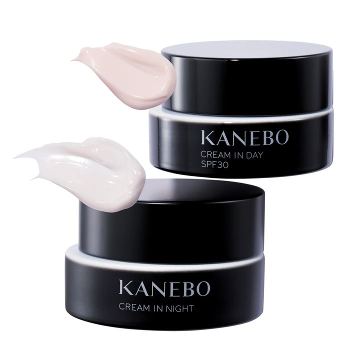 上：カネボウ クリームインデイ II,下：カネボウ クリームインナイト II