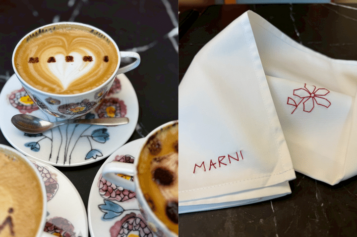 世界初の〈マルニ カフェ〉がGINZA SIXに本日オープン!