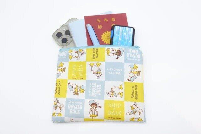 ダイソー メッシュケース、B6サイズ（ドナルド＆フレンズ）DC8
