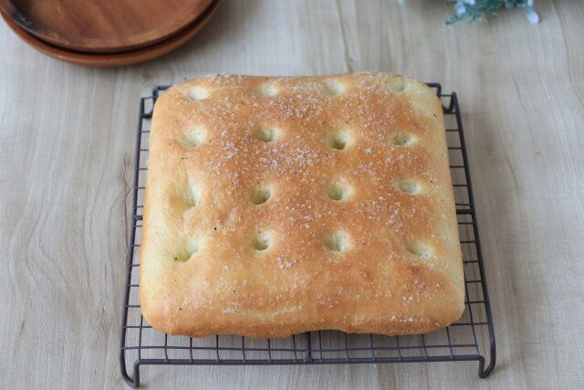 トリュフ塩のふかふかフォカッチャ 完成