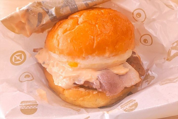 「【無添】くら月見バーガー」