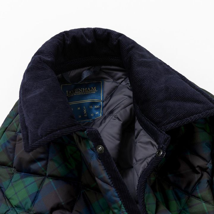 画像: 【SHIPS別注LAVENHAM】（MENS）50th ANNIV SHIPSタータン KEDINGTON¥82,500 www.shipsltd.co.jp