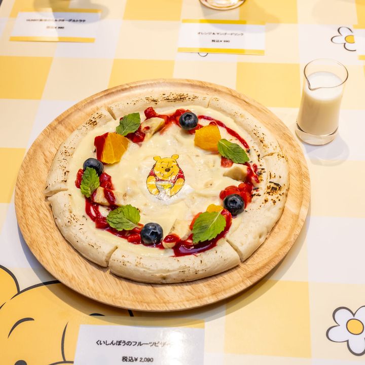 くいしんぼうのフルーツピザセット2