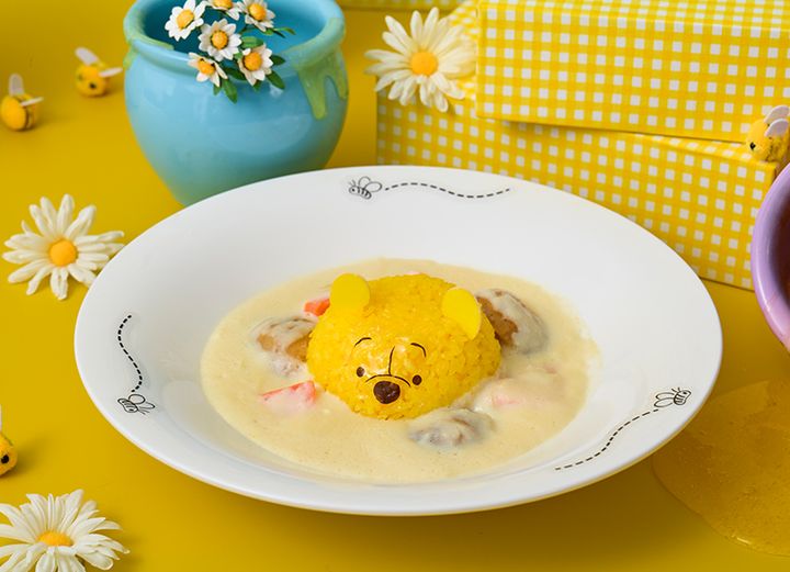 ひょっこりチキンシチューライス