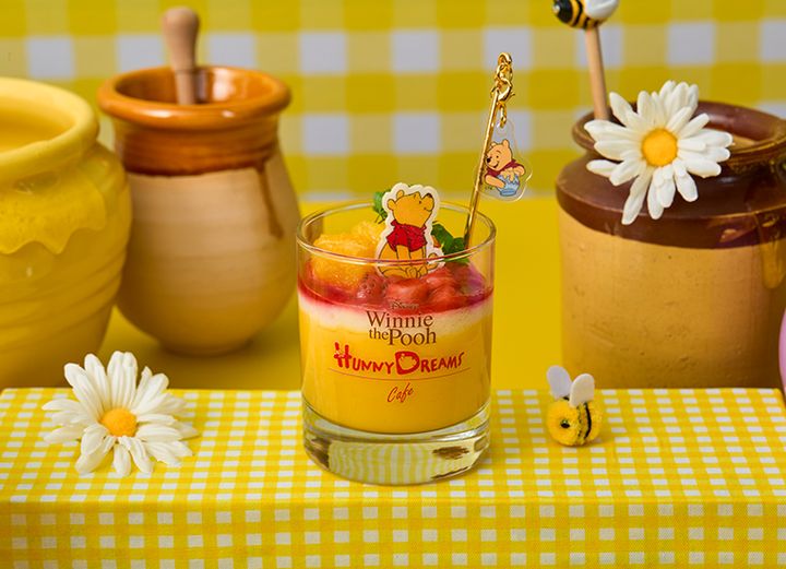 HUNNY風味のフルーツ＆ヨーグルト