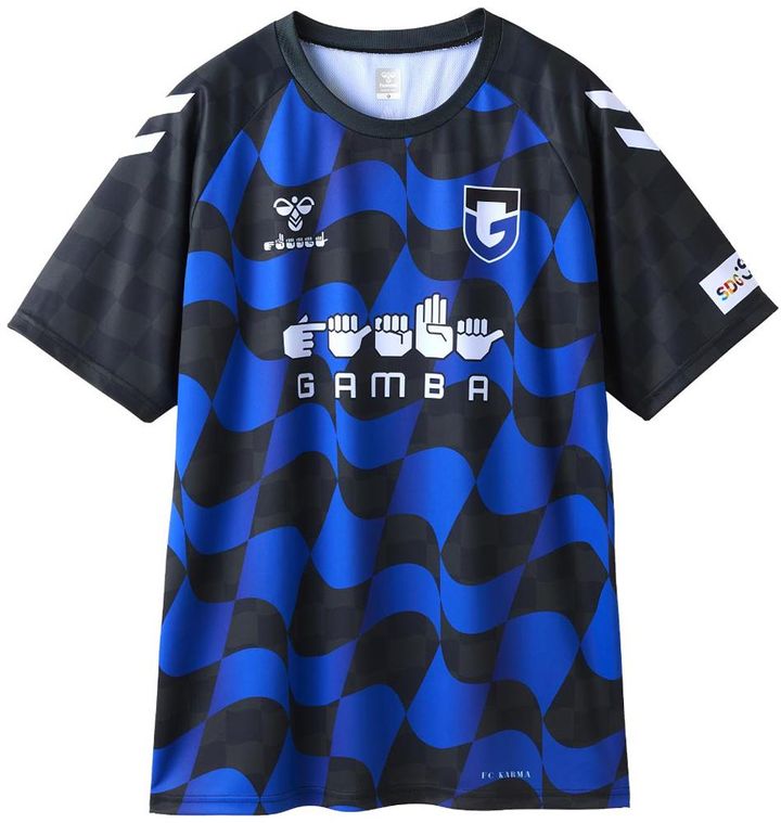 ガンバ大阪とヒュンメルが「手話シャツ」を発表 選手着用品は聴覚障がい者支援でオークションを開催