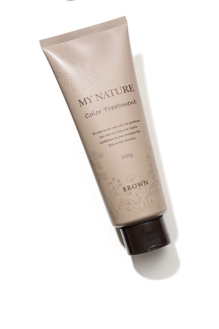 オールインワンカラートリートメント（白髪用）ブラウン 200g ¥4,590／マイナチュレ