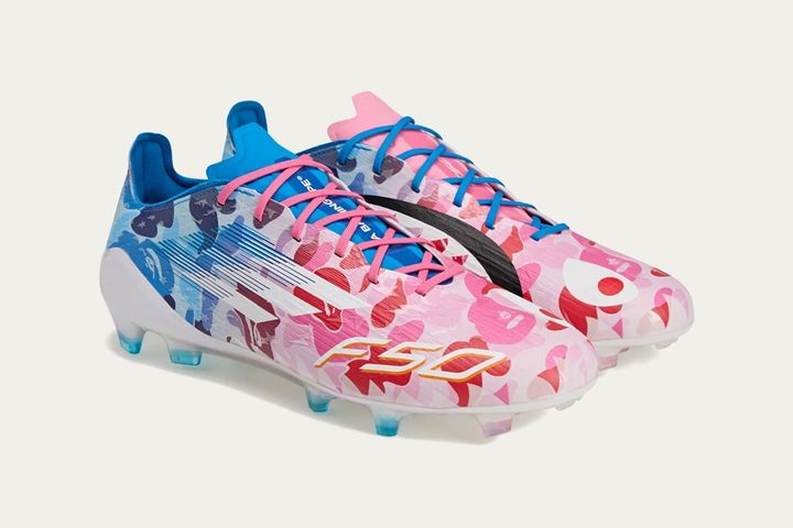 adidas×BAPEの最強コラボ「サッカースパイク」登場！久保建英が日本代表で『F50』を着用中…9月6日発売