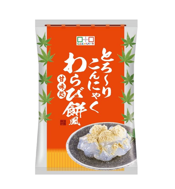新商品「とろ～りこんにゃくわらび餅風」500g