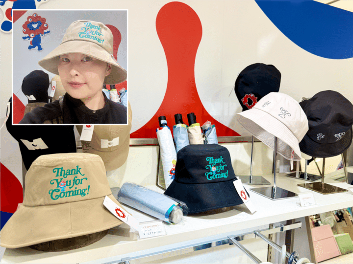 2025大阪・関西万博オフィシャルストア あべのハルカス店 ハット