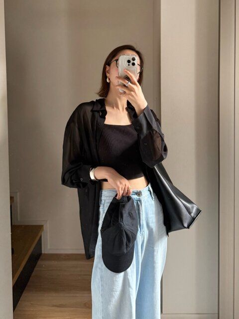 ゆるっと大人っぽいリラックスコーデ