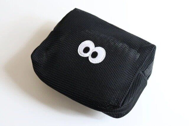 ギョロ目四角ポーチ