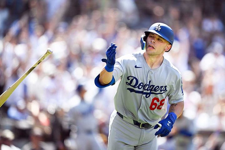 ドジャースのダルトン・ラッシング（C）ロイター