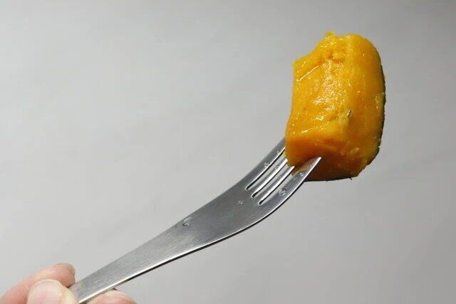 ダイソー ステンレスフォーク（燕製、18.4cm） 使用例