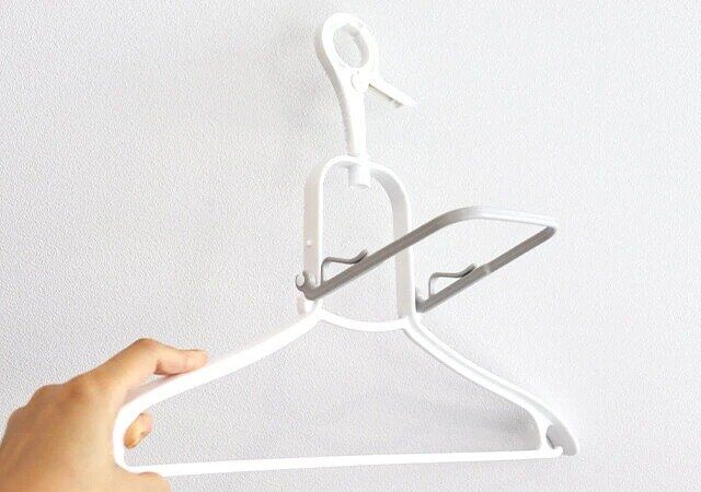 ダイソーのパーカーハンガー