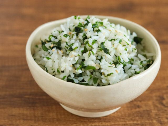 わかめごはん 完成