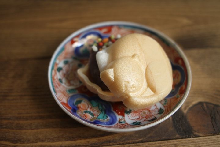 「ひとくち猫最中」